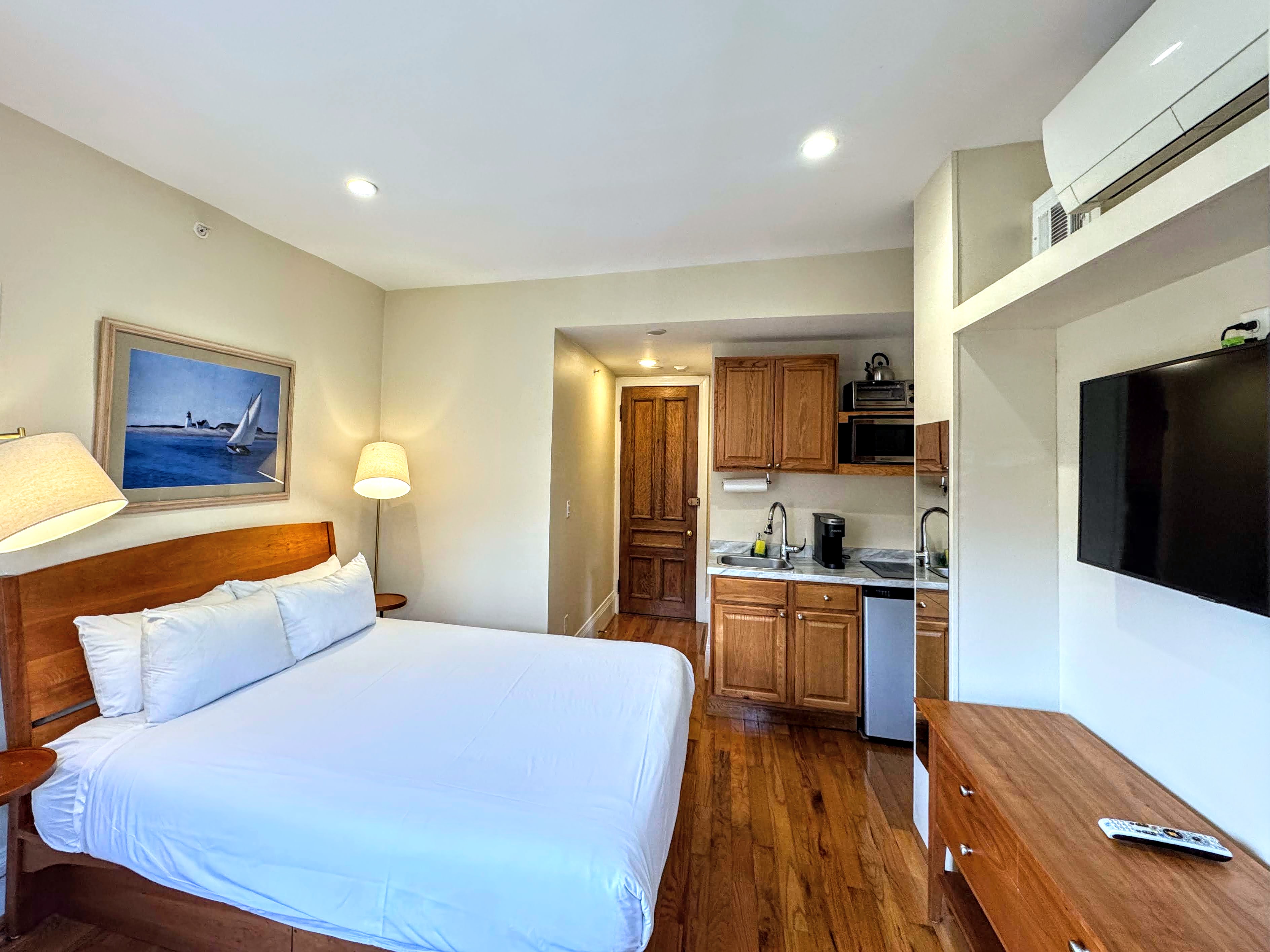 Bed with Table and Chairs