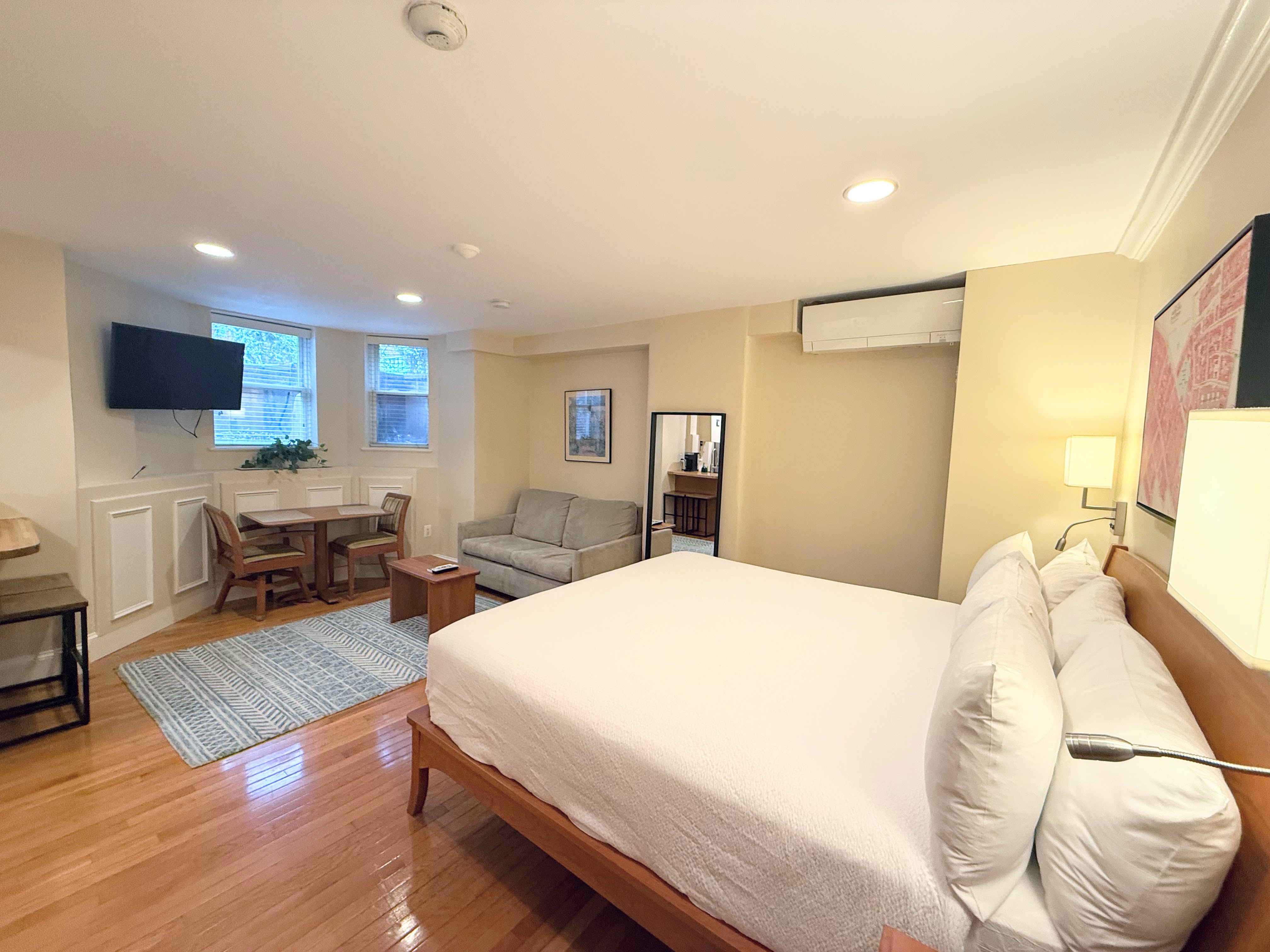 King bed