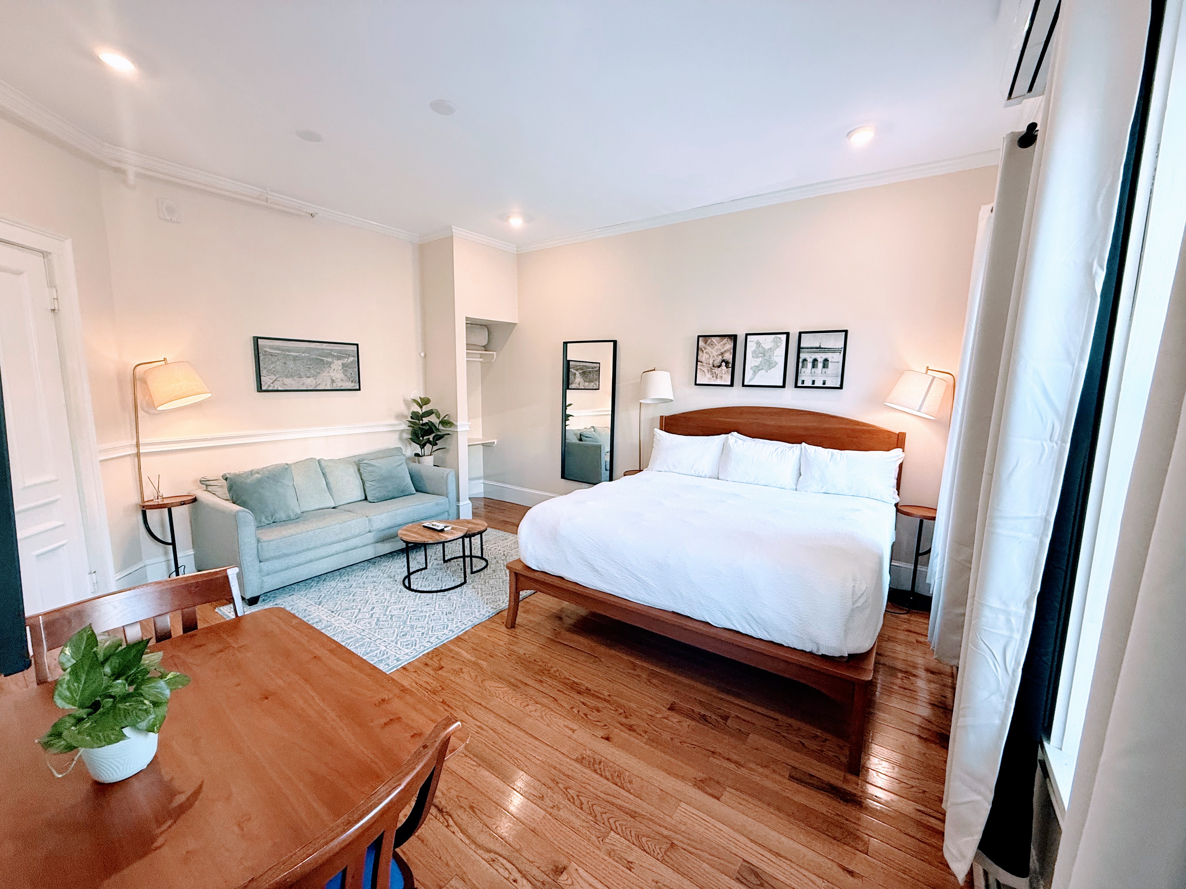 Studio with sofa bed