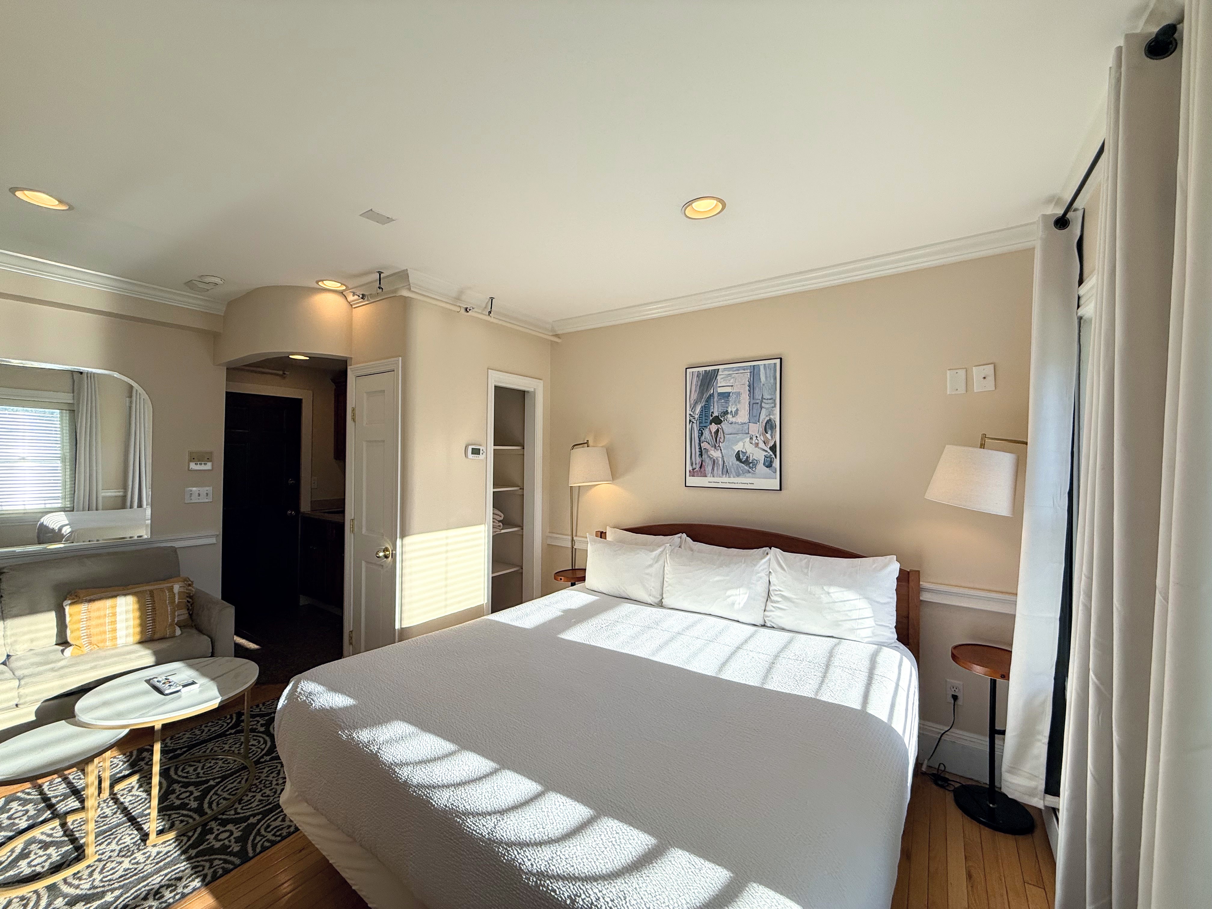 King bed